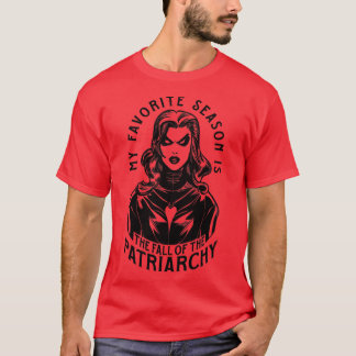 Mijn favoriete seizoen is de Herfst van de patriar T-shirt