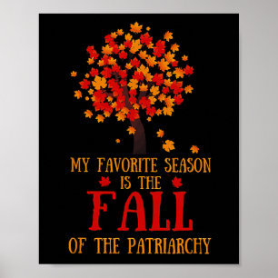 Mijn favoriete seizoen is de Herfst van het Patria Poster