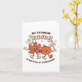 Mijn Favoriete Seizoen Is De Val Van Het Patriarch Kaart (Gele Bloem)