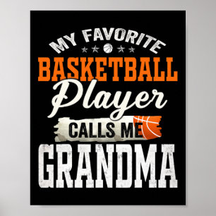 Mijn favoriete skeletspeler noemt me oma 1 poster