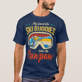 Mijn favoriete skiboedden noemen me Pawpaw T-shirt