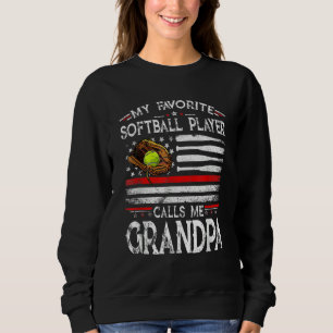 Mijn favoriete Softball Player roept me op tot opa Trui