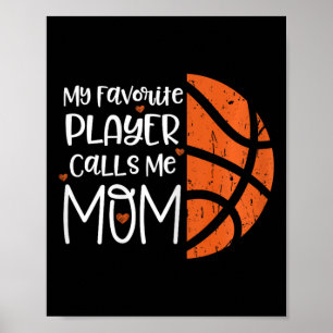 Mijn favoriete speler noemt me mama Bysketbyll Gif Poster