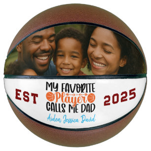 Mijn favoriete speler noemt me papa basketbal