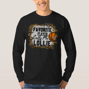 Mijn favoriete speler roept me Lollie Basketball M T-shirt