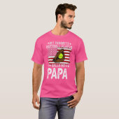 Mijn favoriete speler roept me Papa Softball  T-shirt (Voorkant volledig)