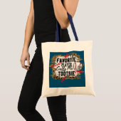 Mijn favoriete speler roept me Tootsie Baseball Tote Bag (Voorkant (product))