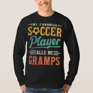 Mijn favoriete Speler van de Voetbal roept me Vint T-shirt