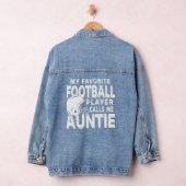 Mijn favoriete speler van het Football roept me ta Denim Jacket (Hangar)