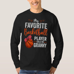 Mijn favoriete spelers noemen me Granny Basketball T-shirt