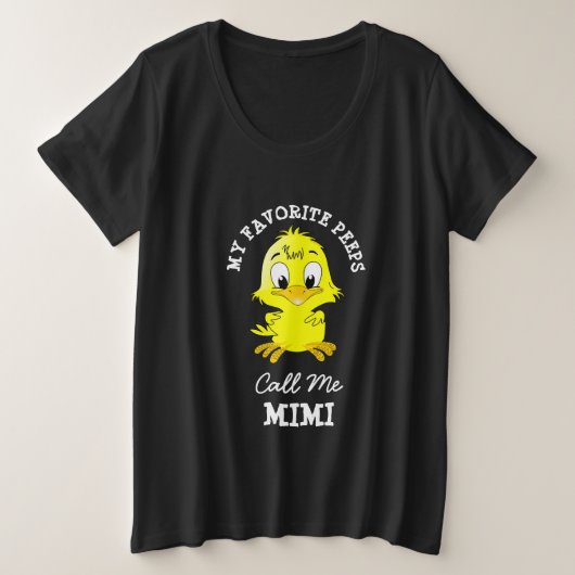 Mijn favoriete toppen noemen me Mimi Grandma Shirt (Design voorkant)