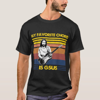 Mijn favoriete touwtje is Gsus Jesus die Guitar Fu T-shirt