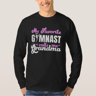 Mijn favoriete turner noemt me oma turnen 1 t-shirt