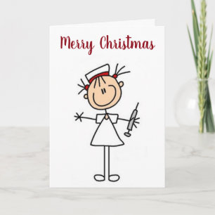 *** MIJN FAVORIETE VERPLEEGKUNDIGE** MET KERST FEESTDAGEN KAART