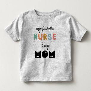 Mijn favoriete verpleegster is mijn lieve moeder P Kinder Shirts