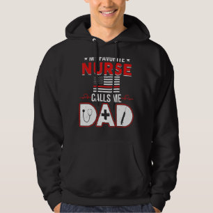 Mijn favoriete verpleegster noemt me pa Daughter H Hoodie