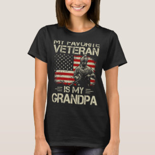 Mijn favoriete veteraan is mijn opa Combat Boots A T-shirt