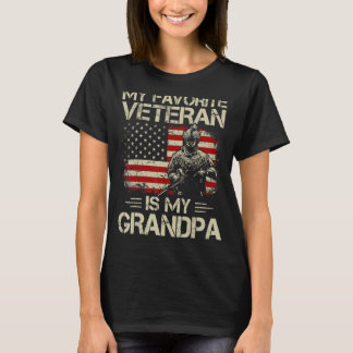 Mijn favoriete veteraan is mijn opa Combat Boots A T-shirt
