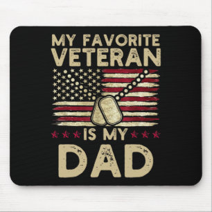 Mijn favoriete veteraan is mijn vader - Veteranen Muismat