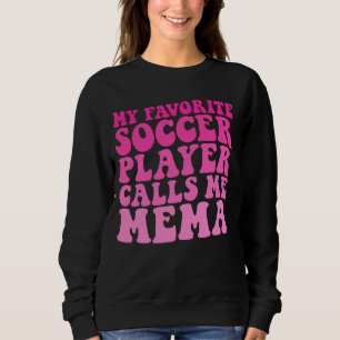 Mijn favoriete voetballer noemt me Mema Funny Gran Trui