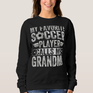 Mijn favoriete voetballer noemt me oma Coach L Trui