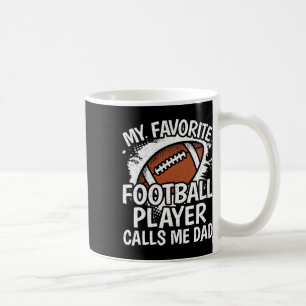 Mijn favoriete voetballer noemt me papa Amerikaans Koffiemok