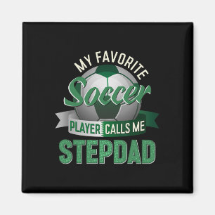 Mijn favoriete voetballer noemt me stiefvader magneet