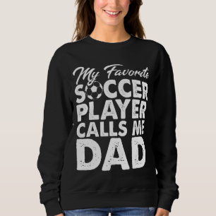 Mijn favoriete voetballer noemt mij Pap Sports Trui