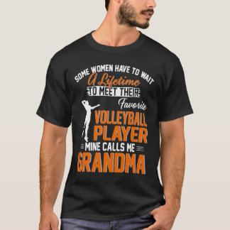 Mijn favoriete Volleybalspeler roept me oma voor T-shirt