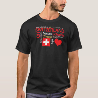 Mijn favoriete Zwitserse Dingen Zwitserland T-shirt