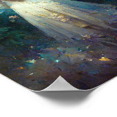 Mijn feiharde Wings Fantasy Art Poster (Hoek)