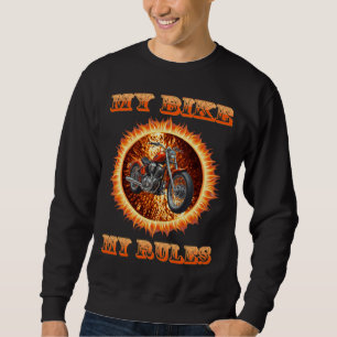 Mijn fiets, mijn regels Custom-Shirt Trui