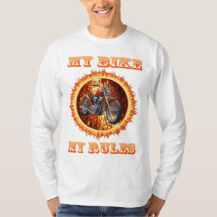 Mijn fiets, mijn regels T-shirt naar maat