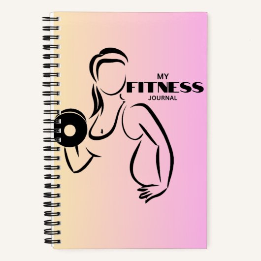 Mijn Fitness Journal Notitieboek (Voorkant)
