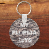 Mijn Florida Keys, Zand Beach Sleutelhanger (Voorkant)