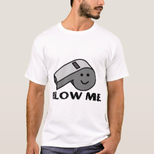 Mijn fluitje gloeien t-shirt