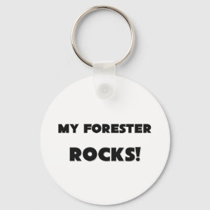 MIJN Forester ROCKS. Sleutelhanger