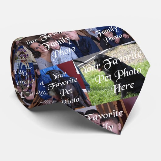 Mijn foto's Mijn leven Stropdas (Opgerold)