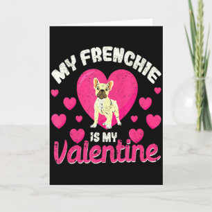 Mijn Franse vriend is mijn Valentijn Valentijnsdag Kaart