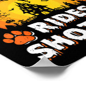 Mijn Fret Rit Heks Shotgun Pret Fret Halloween  Poster (Hoek)