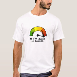 Mijn Fun Meter is Pegged T-shirt