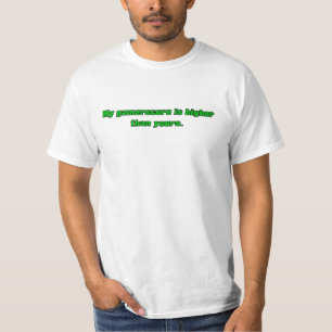 Mijn Gamerscore. T-shirt