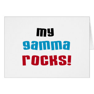 Mijn Gamma Rocks T-shirts en geschenken