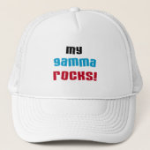 Mijn Gamma Rocks T-shirts en geschenken Trucker Pet (Voorkant)