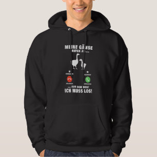Mijn ganzen bellen naar Goose Breeders Farmer Goos Hoodie