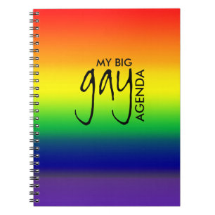 Mijn Gay Agenda-notebook Notitieboek