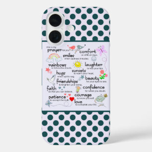 Mijn gebed voor jou iPhone 16 hoesje