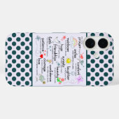 Mijn gebed voor jou Case-Mate iPhone case (Achterkant (horizontaal))