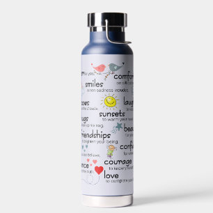 Mijn gebed voor jullie zegeningen waterfles