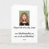 Mijn gebeden zijn met u... - kaart (Achterkant)